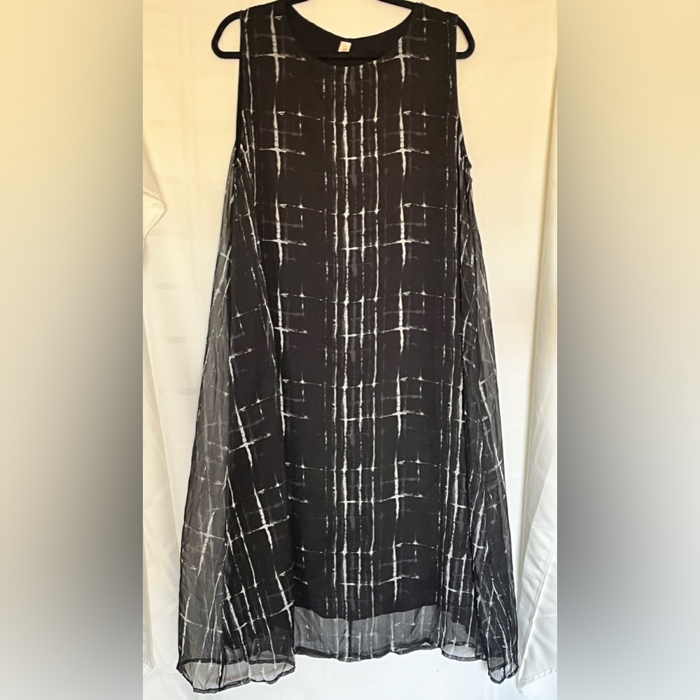 Yip in yichu Summer dress woman’s size XXL scarf type fully lined